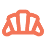 Bakery or Afternoon Tea Icon | Apricot