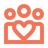 Diversity, Community Icon | Orange Diversity, Community Icon | Orange
