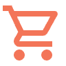 Shopping Icon | Orange